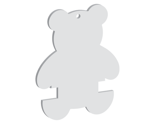 Ribbon Teddy Decoration
