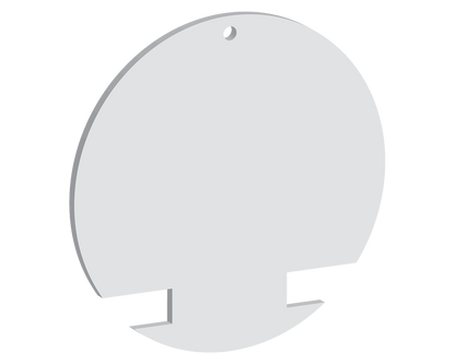 Ribbon Circle Horizontal Slot