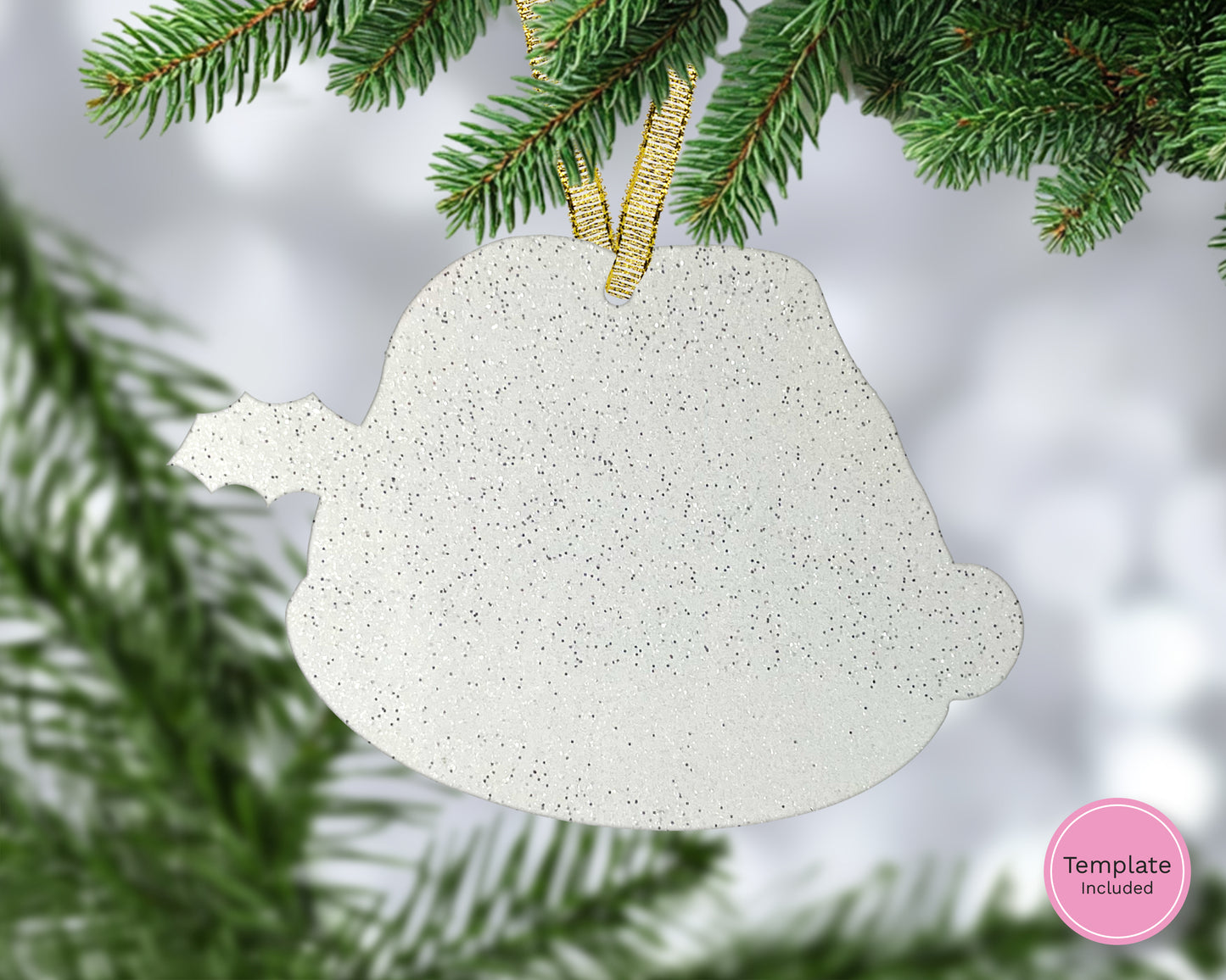 Rugby Christmas Hats Hanging Ornament Small