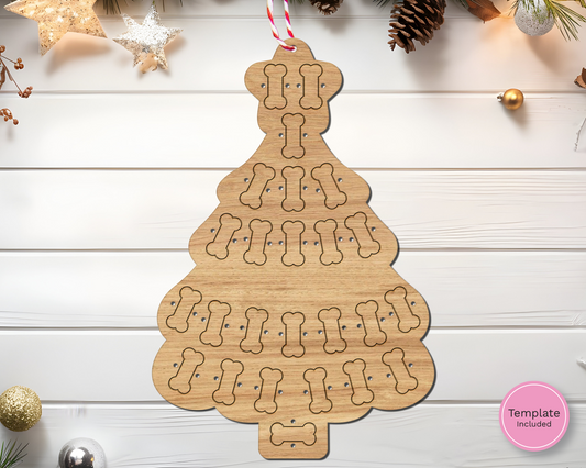 Oak Dog Advent Calendar - Christmas Tree