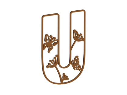 Wild Butterfly Themed Letters