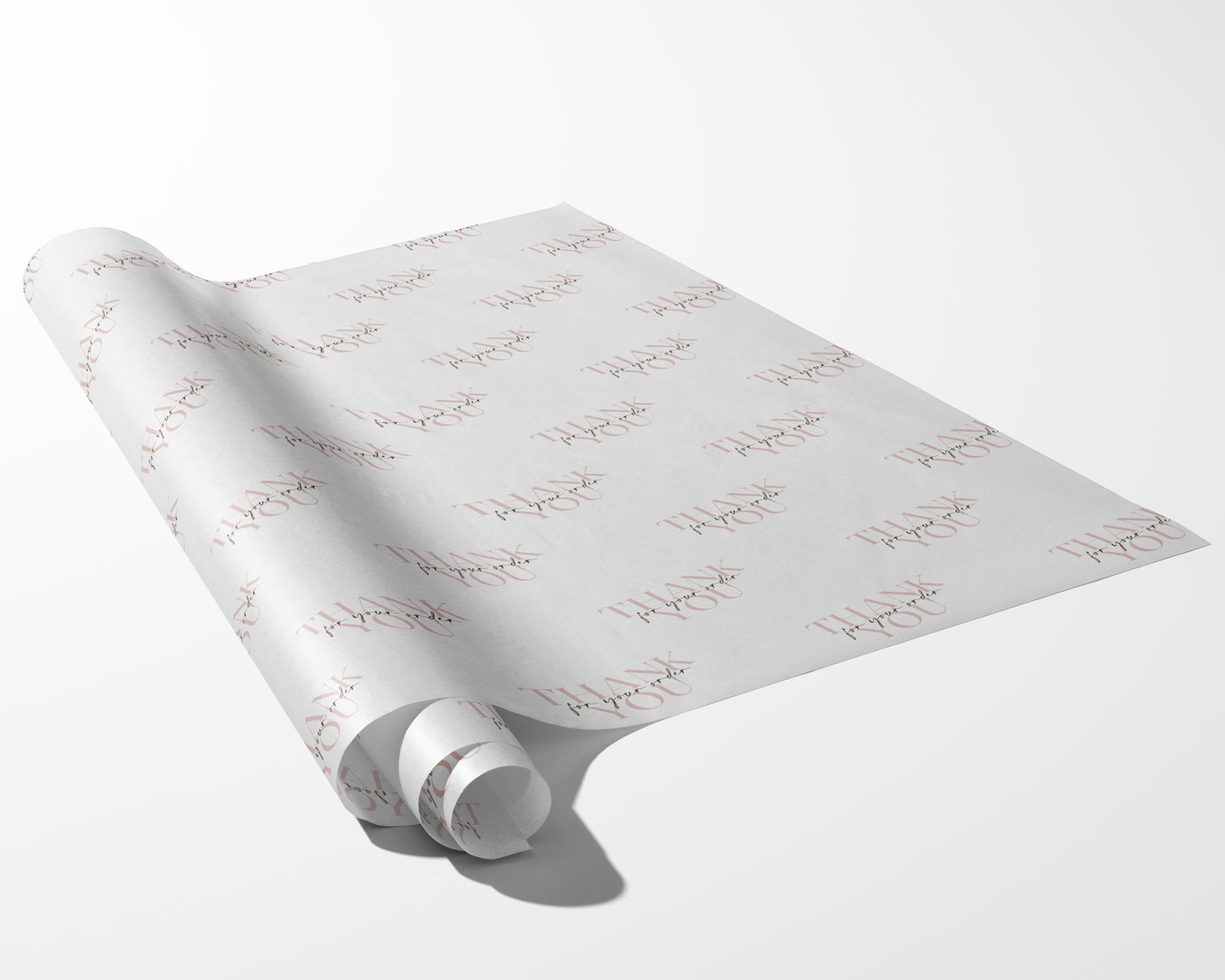 Blush Thank You Packaging Paper