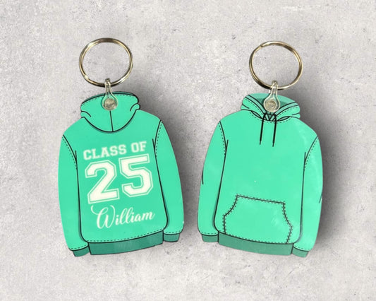 Sublimated Hoodie Keyring