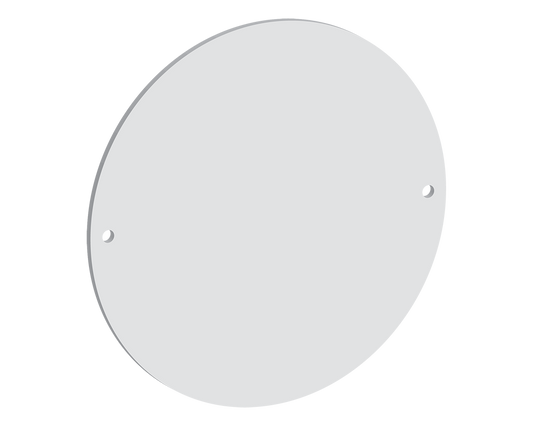 150mm Circle Two Holes