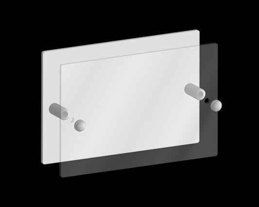 House Number Acrylic Sign Shape 22