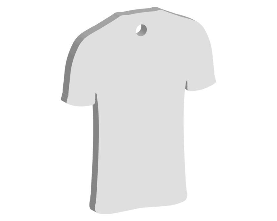 50mm Sports Tee Shirt Keyring (10pcs)