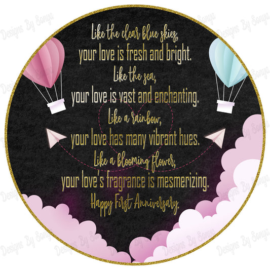 1st Anniversary