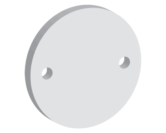 30mm Circle Two Holes (10pcs)