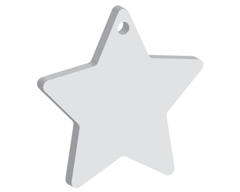 40mm Star Shape (10pcs)