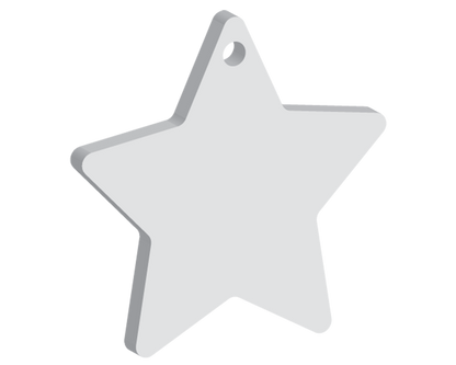 40mm Star Shape (10pcs)