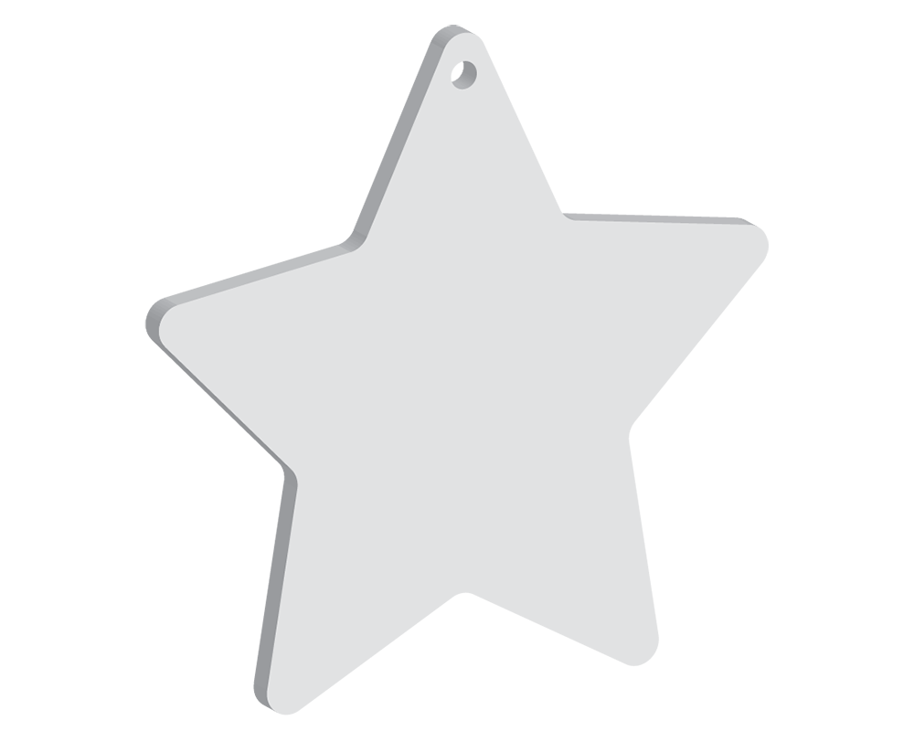 70mm Star Shape (10pcs)