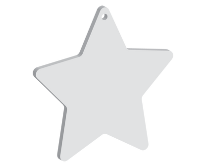 70mm Star Shape (10pcs)