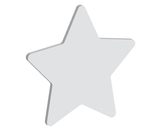 80mm Star Shape (10pcs)