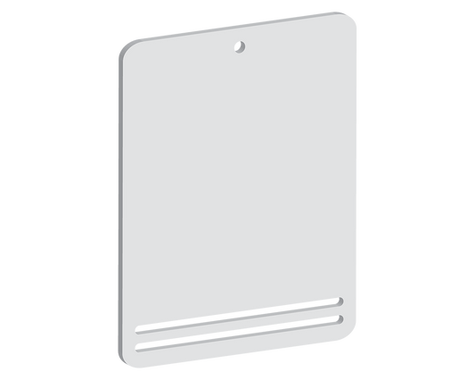 Large Bank Note Holding Tag