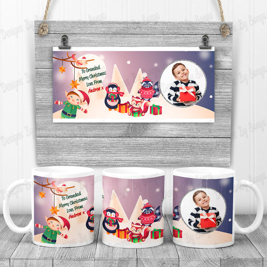 Animal Gifting Photo Mug Design