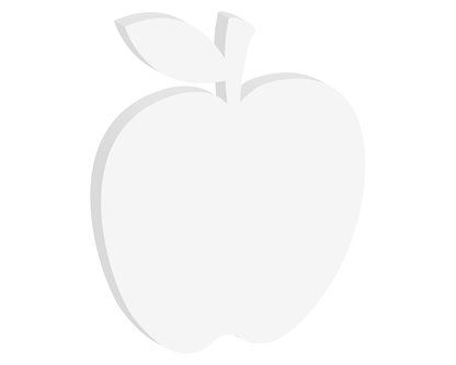 150mm Apple with Stand