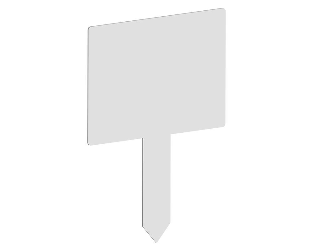 Santa Stop Here Rectangle Sign