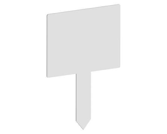 Santa Stop Here Rectangle Sign