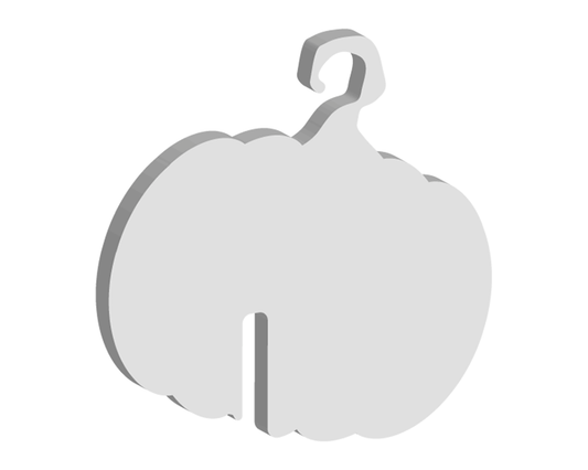 Halloween Pumpkin Glass Topper (10pcs)