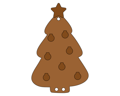 Christmas Tree Gift Box Money Decoration