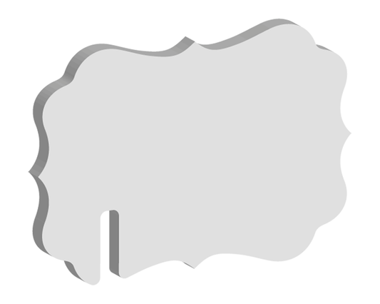 Benelux Shape Glass Topper (10pcs)