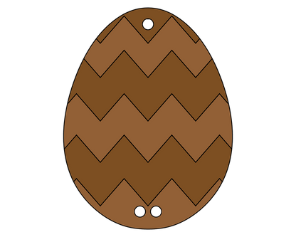 Egg 2 Gift Box Money Decoration