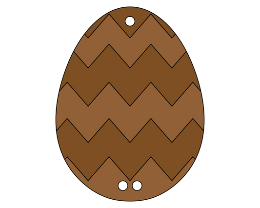 Egg 2 Gift Box Money Decoration