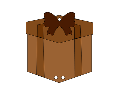 Gift Box Money Decoration