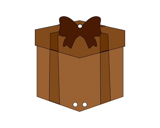 Gift Box Money Decoration