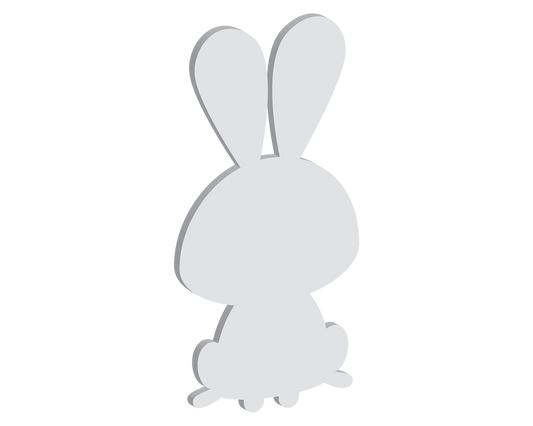 Cartoon Bunny Shape