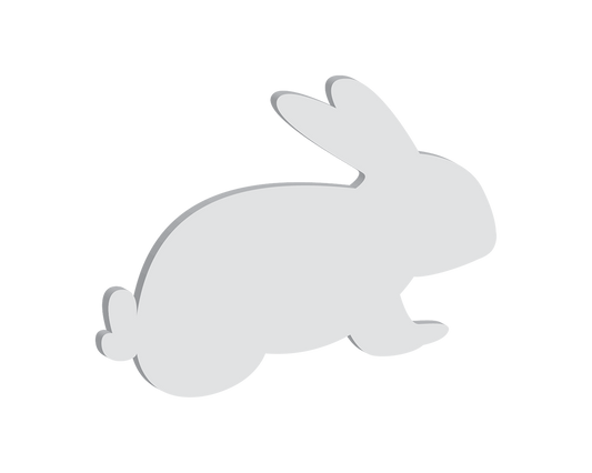 Hopping Bunny Shape