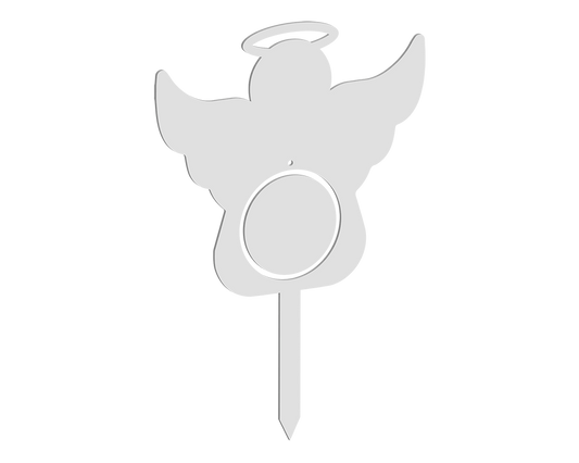 Angel Shaped Bauble Holder Stake