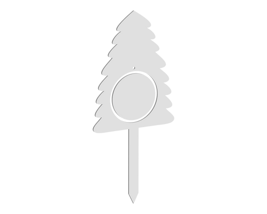 Tree Shaped Bauble Holder Stake