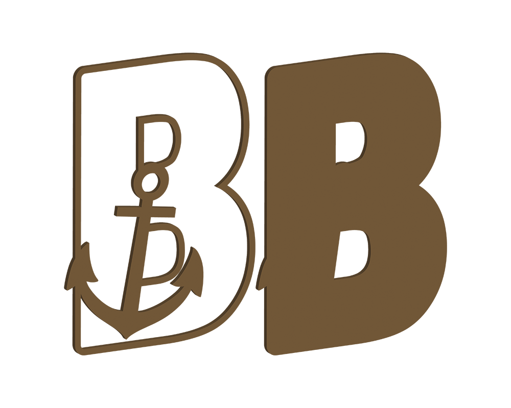 MDF Nautical Themed Letters (A-M)