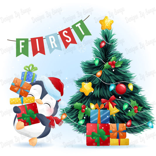 Baby's First Christmas Design 1
