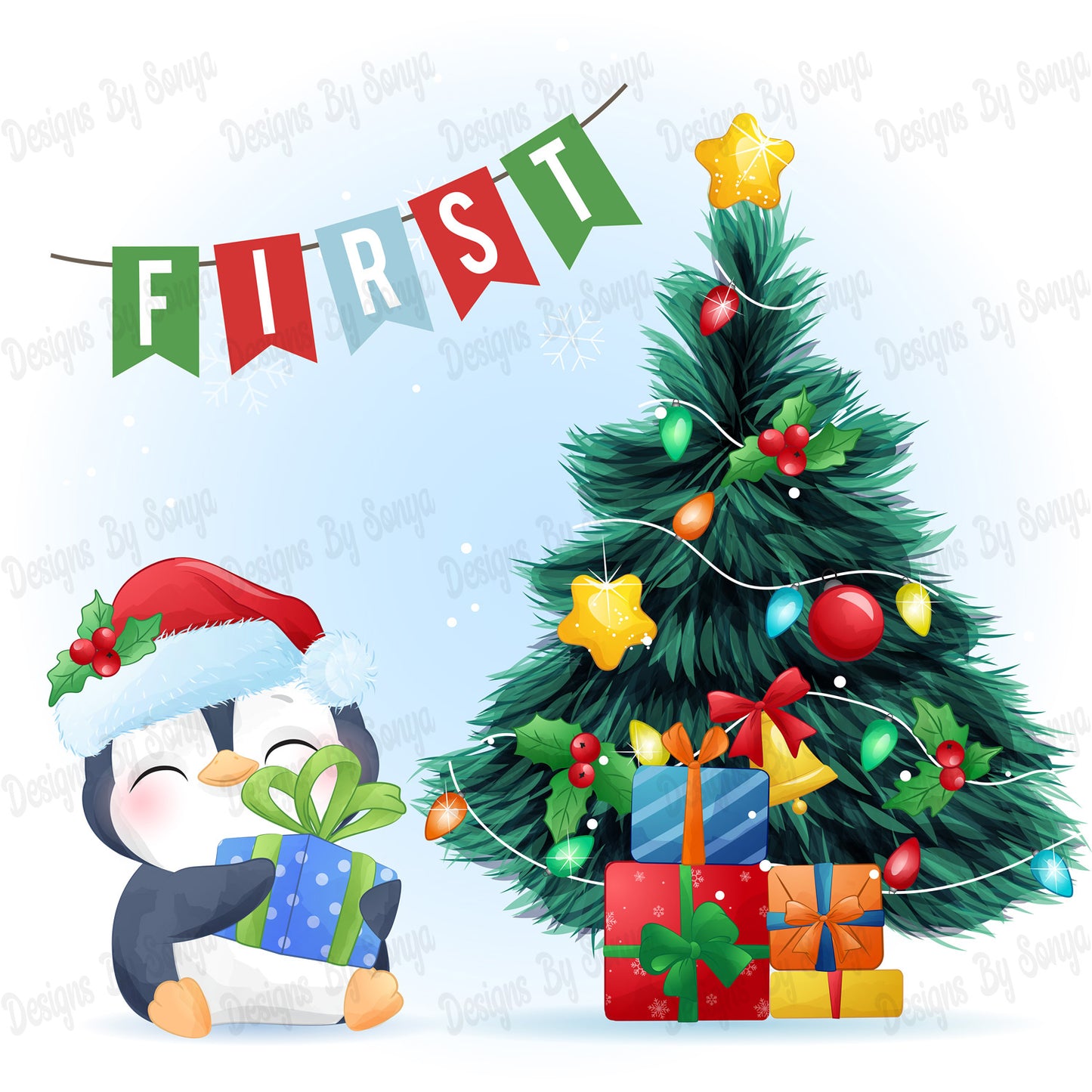 Baby's First Christmas Design 2