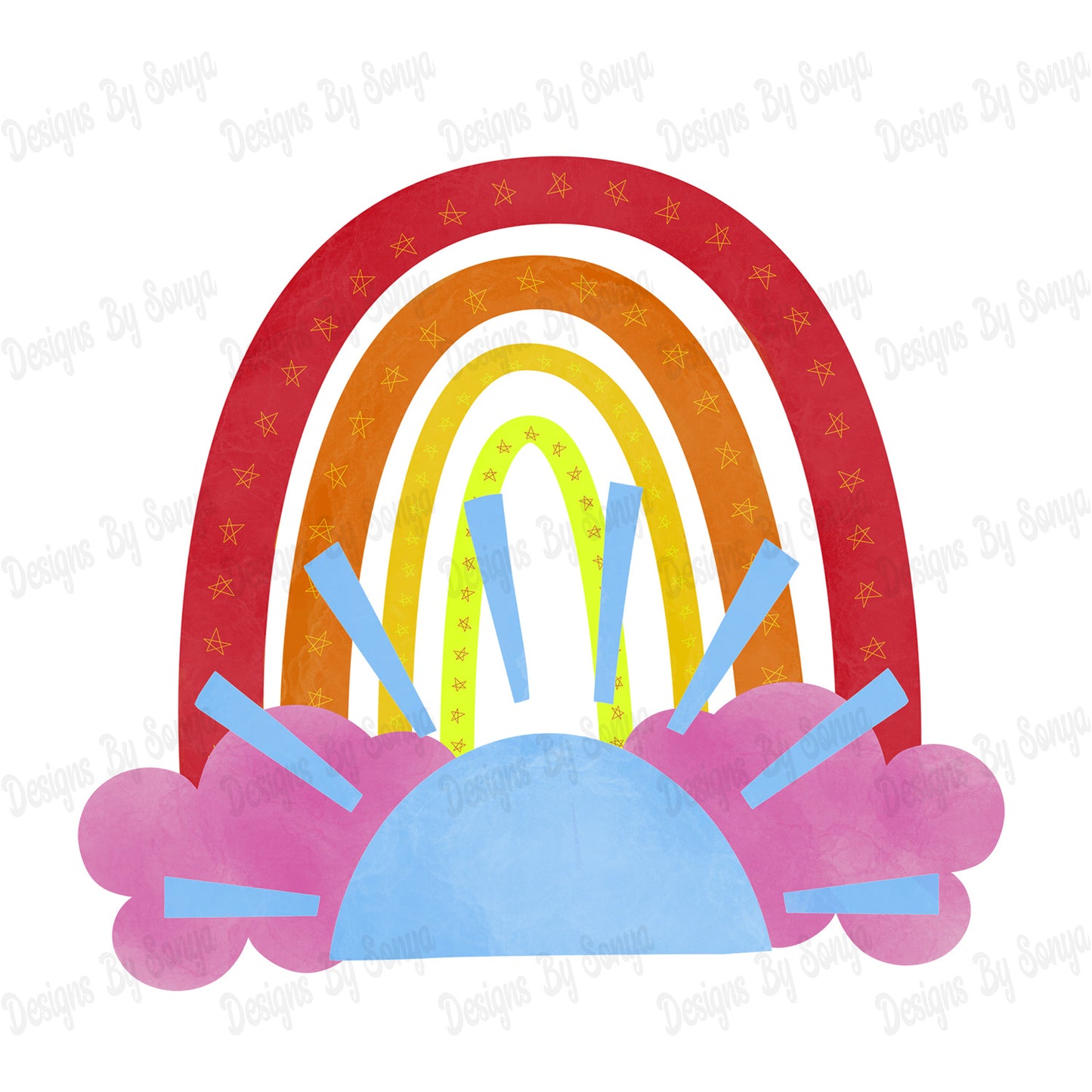 Rainbow Digital Elements Pack 1