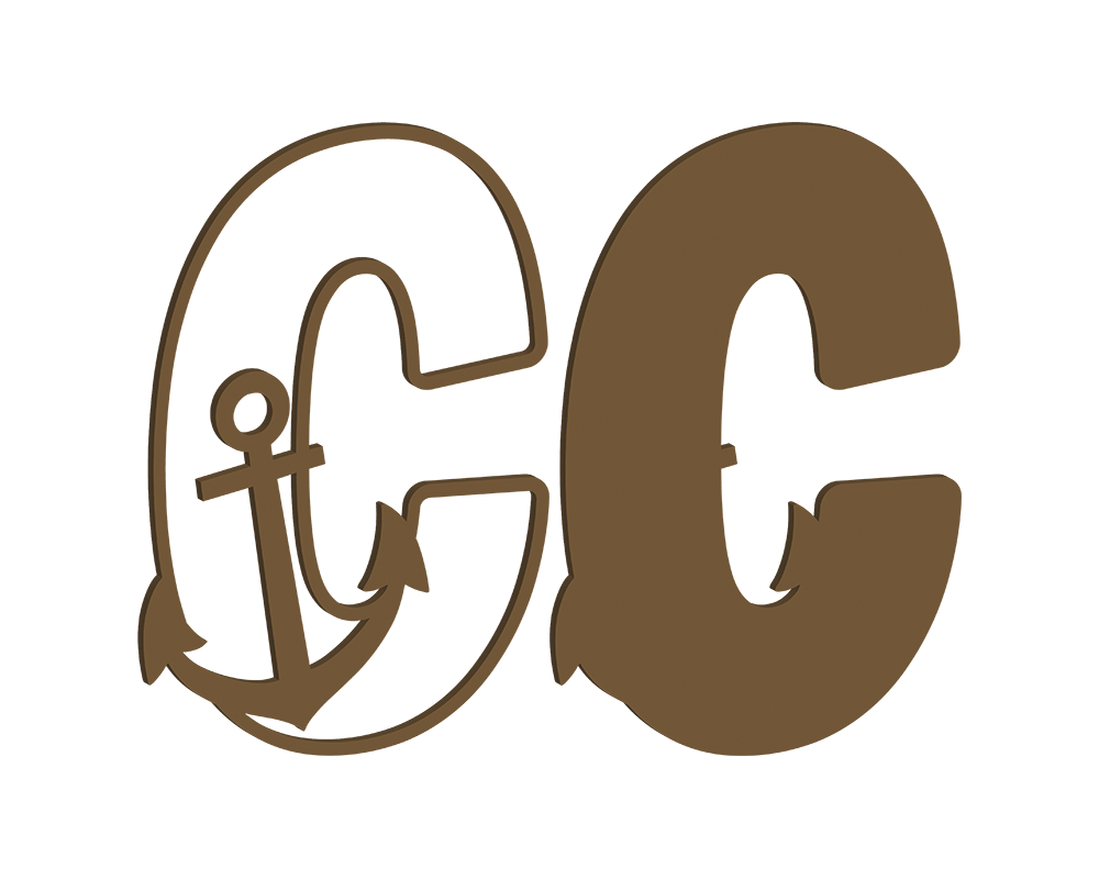 MDF Nautical Themed Letters (A-M)