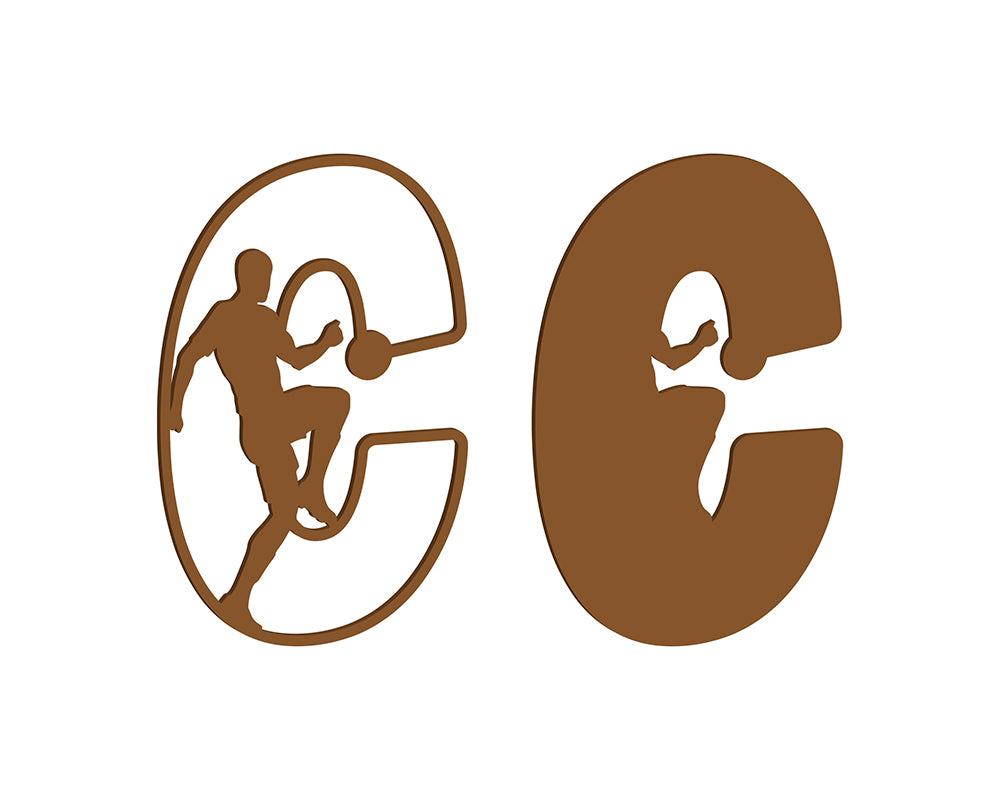 MDF Footballer Themed Letters