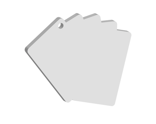 50mm Playing Card Fan Keyring (10pcs)