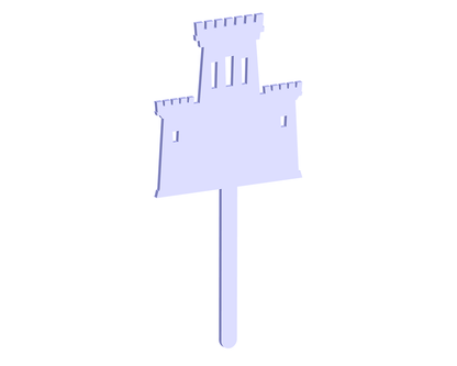 Castle Cake Topper