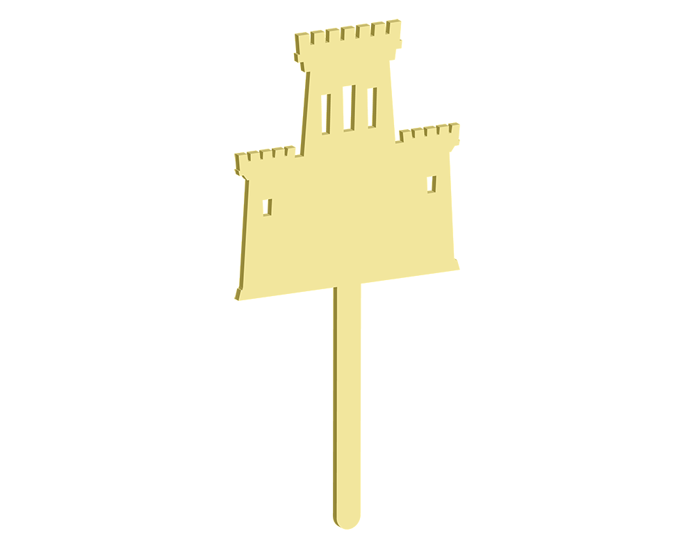 Castle Cake Topper