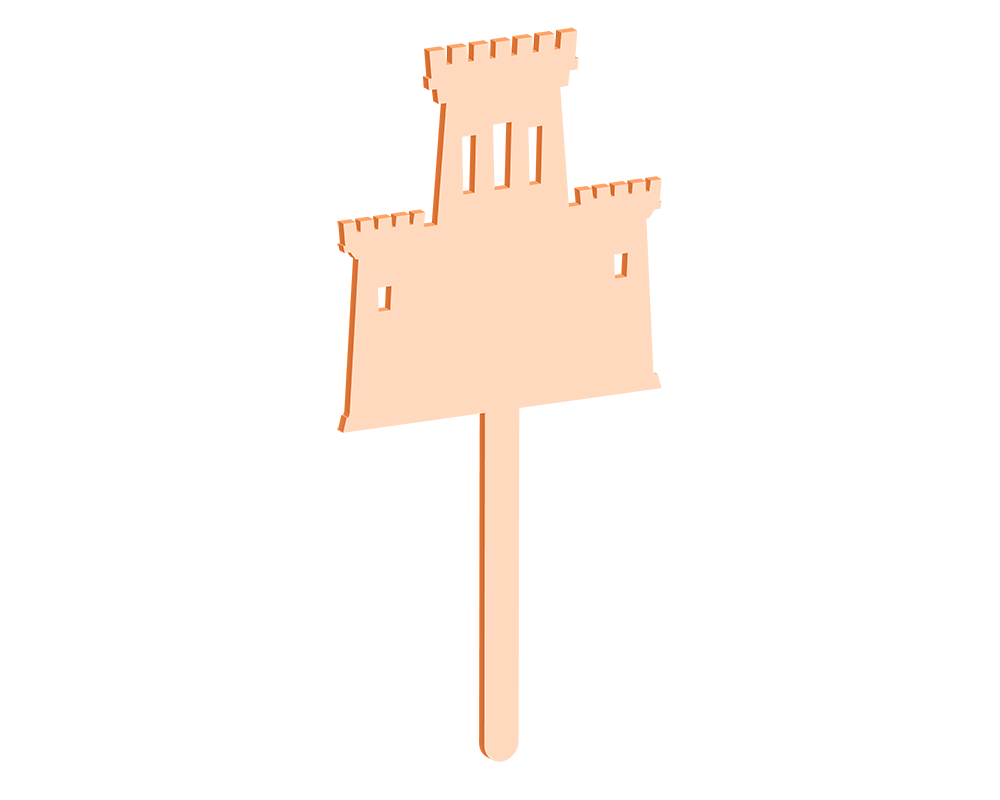 Castle Cake Topper