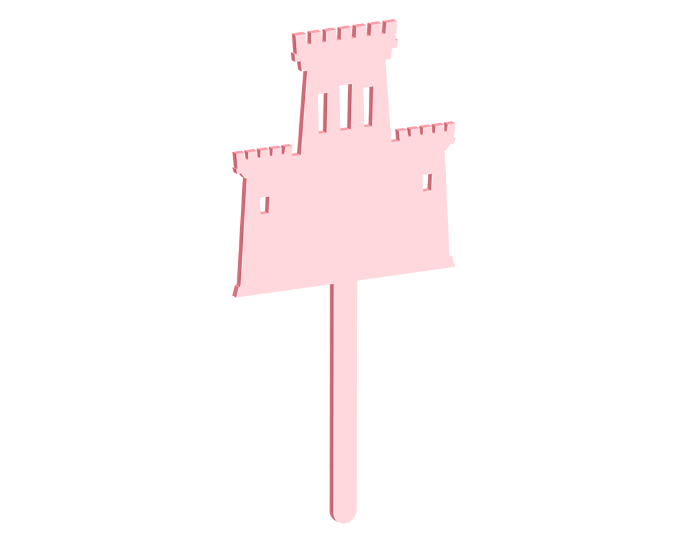 Castle Cake Topper