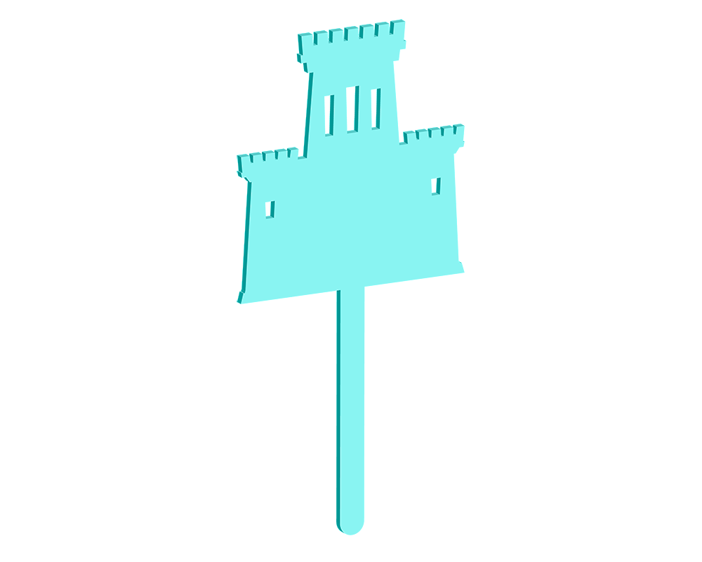 Castle Cake Topper