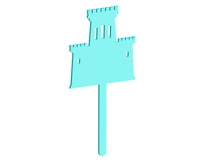 Castle Cake Topper