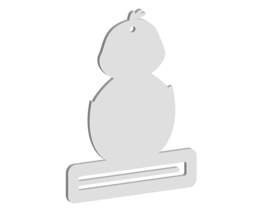 Chick and Egg Note Holding Tag