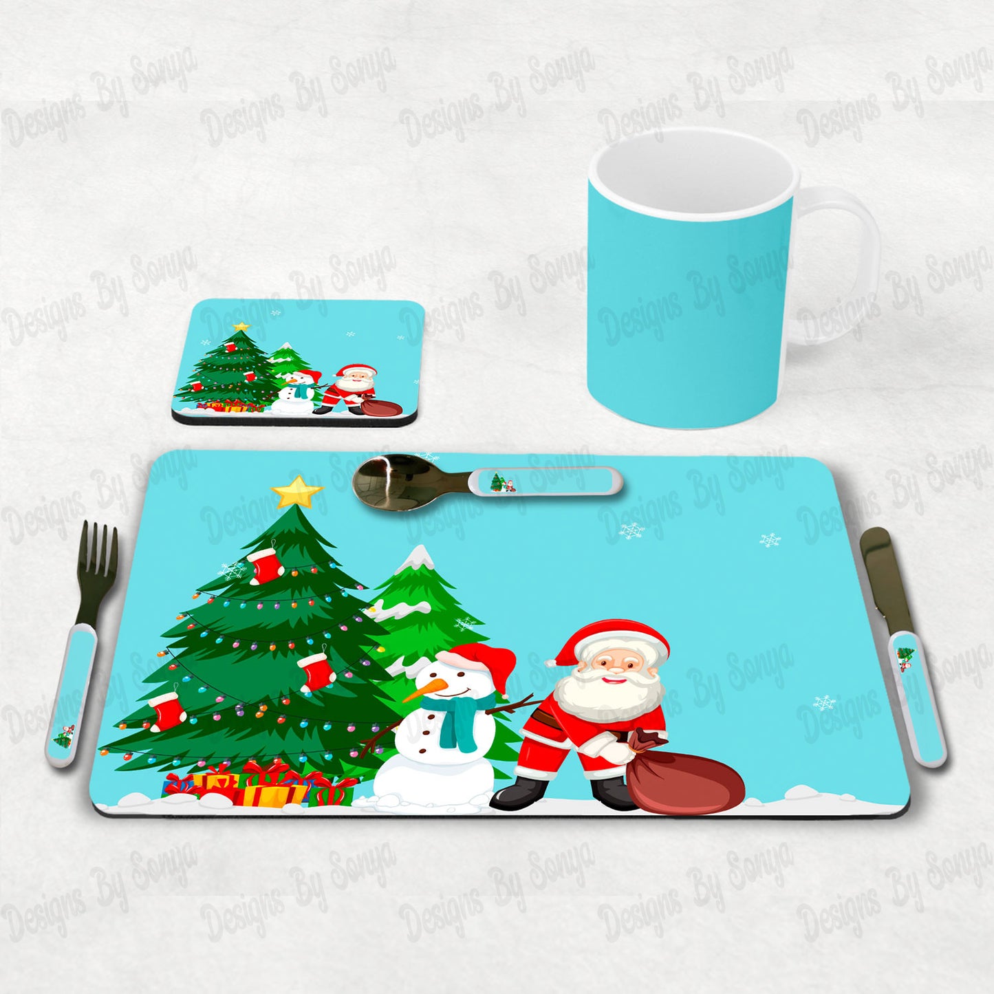 Christmas Dinner Set 1