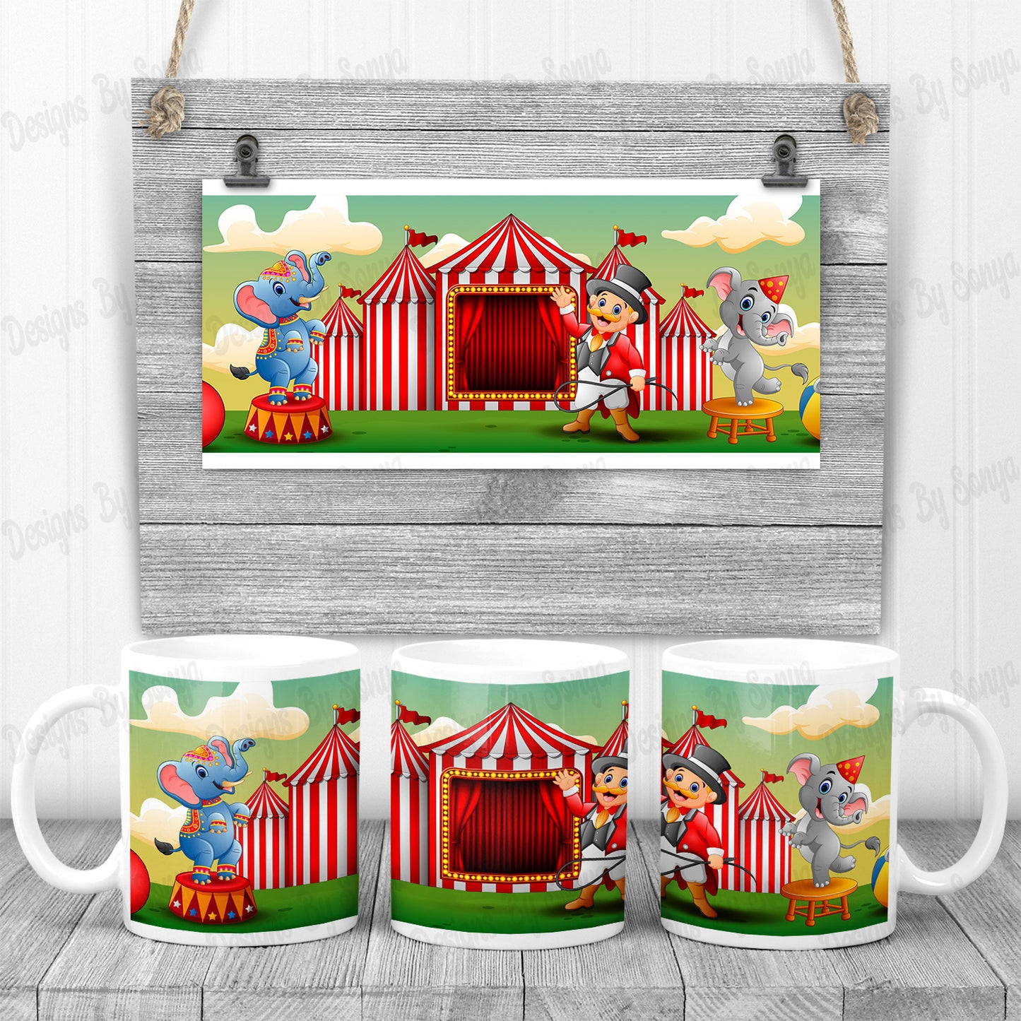 Children Mug and Coaster Set 1