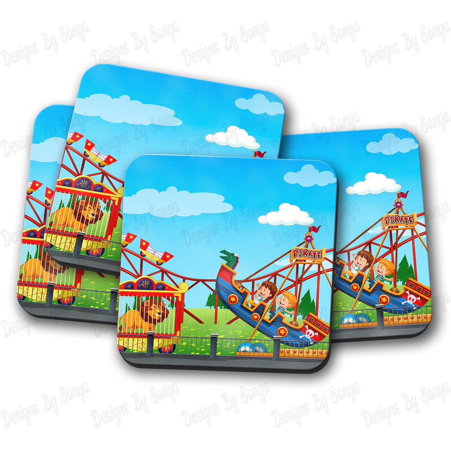 Children Mug and Coaster Set 1